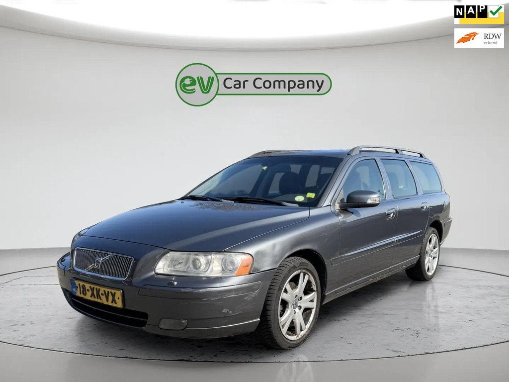 Volvo V70 2.4 Edition Sport | Automaat | Panoramadak | Memor, Auto's, Volvo, 1498 kg, 2435 cc, Zilver of Grijs, 84 €/maand