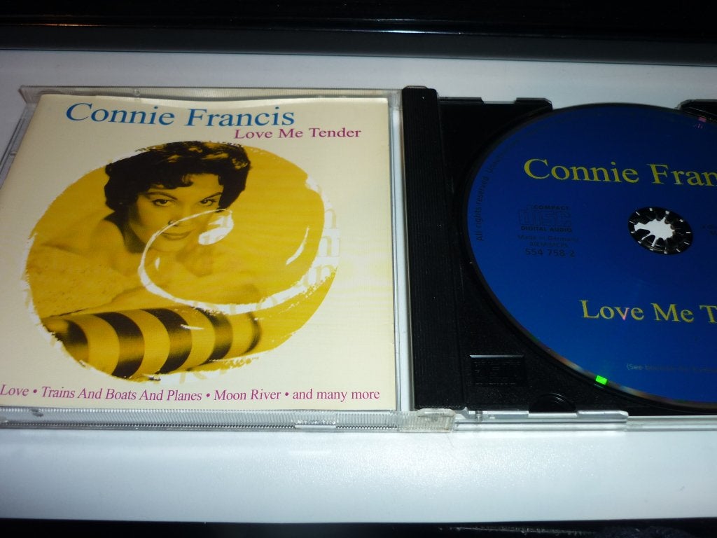 Connie Francis - Love Me Tender CD, Ophalen of Verzenden, Zo goed als nieuw, Album
