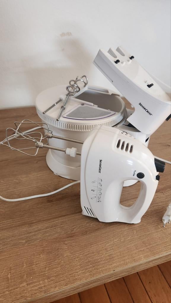 Silvercrest Mixer met kom - Z.g.a.n., Witgoed en Apparatuur, Keukenmixers, Ophalen of Verzenden