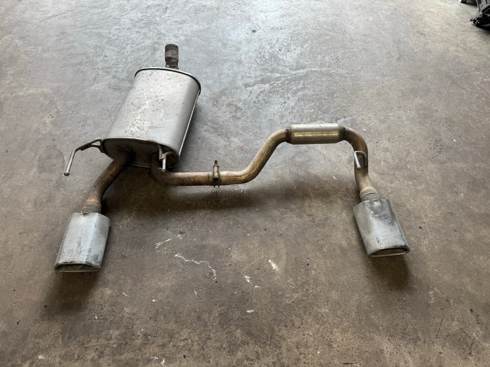 Achterdemper Opel Zafira B Opc 2006-2010, Ophalen
