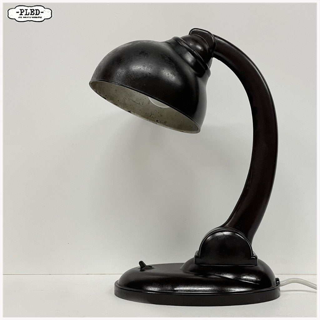Bakelieten bureaulamp, Eric Kirkman Cole, jaren '30 Bauhaus, Ophalen of Verzenden