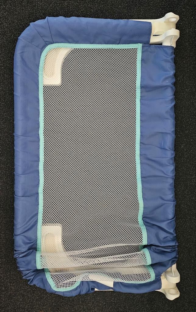 Safety 1st Oprolbaar Traphekje - Blauw, Overige materialen, Gebruikt, Oprolhekje, Ophalen of Verzenden