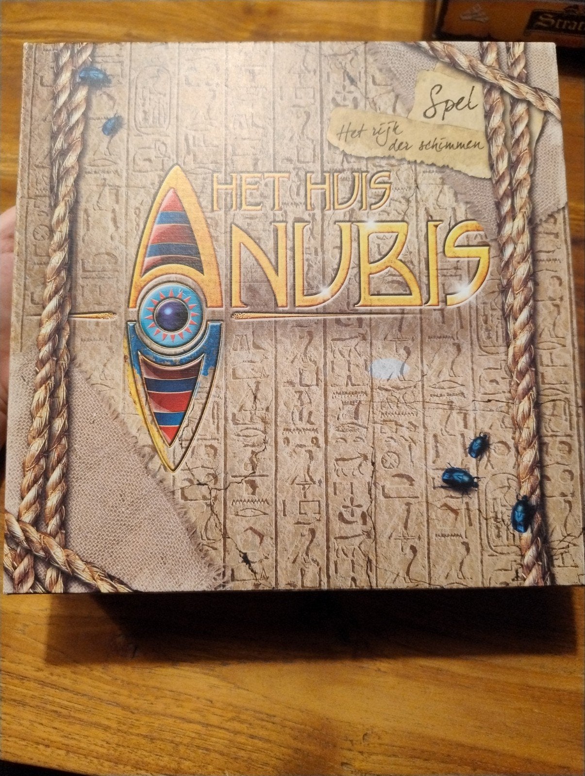 Het Huis Anubis Bordspel - Het Rijk der Schimmen, Drie of vier spelers, Ophalen of Verzenden, Gebruikt, Studio 100