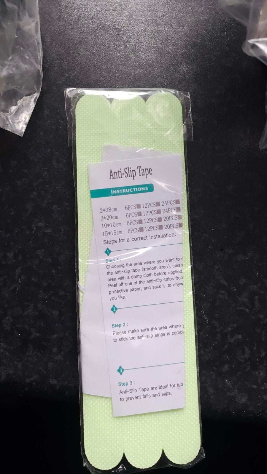 24x Reflecterende Antislip Stickers voor Bad/Douche, Ophalen, Overige materialen, Overige typen, Nieuw