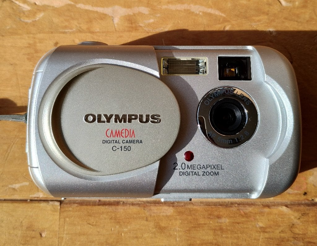 Olympus C-150 digitale camera, Audio, Tv en Foto, Fotocamera's Digitaal, 2 megapixels, Ophalen of Verzenden, Zo goed als nieuw