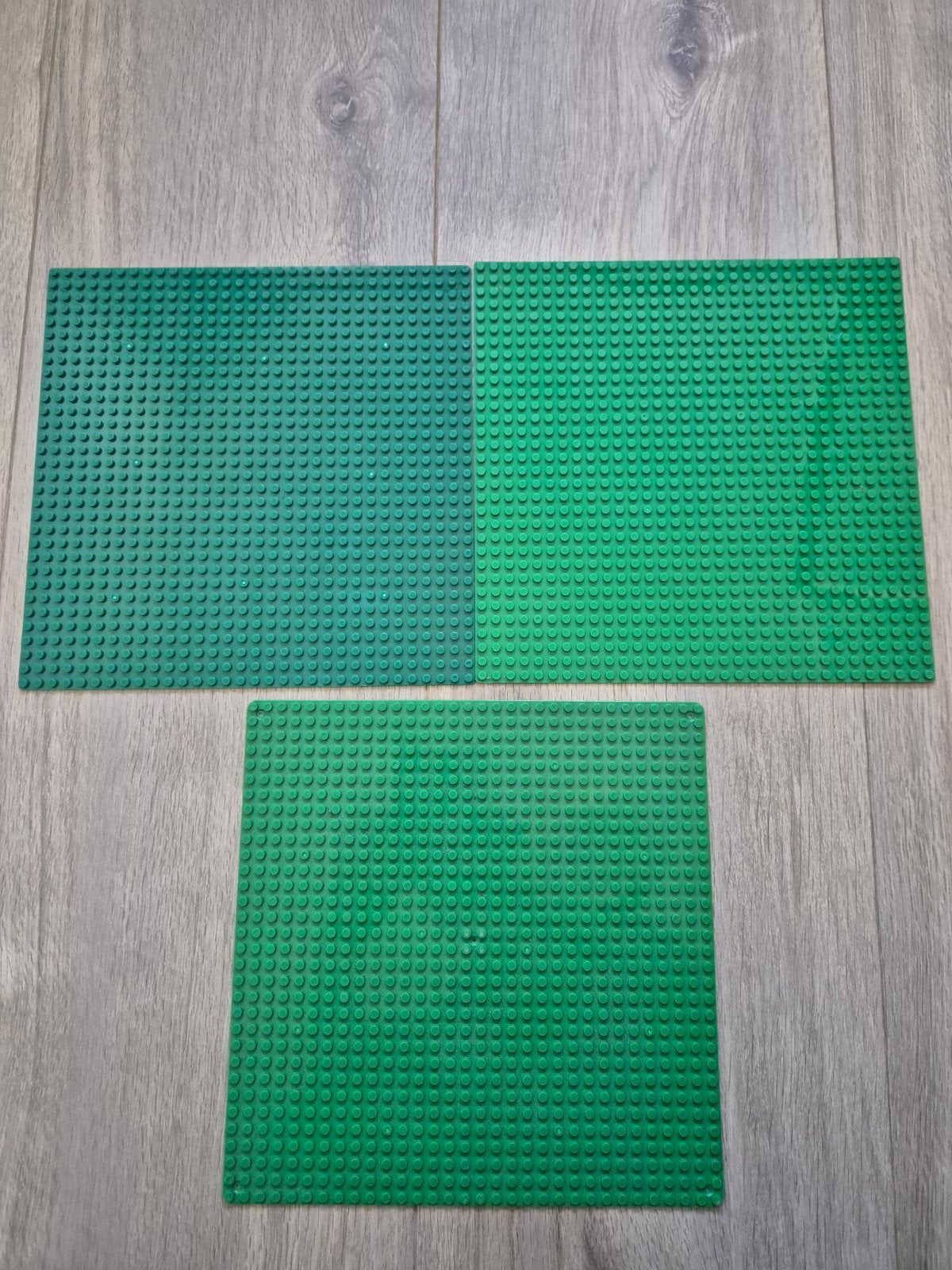 3 groene lego (compatibel) bouwplaten grondplaten 32x32, Ophalen of Verzenden, Compleet, Grondplaat, City