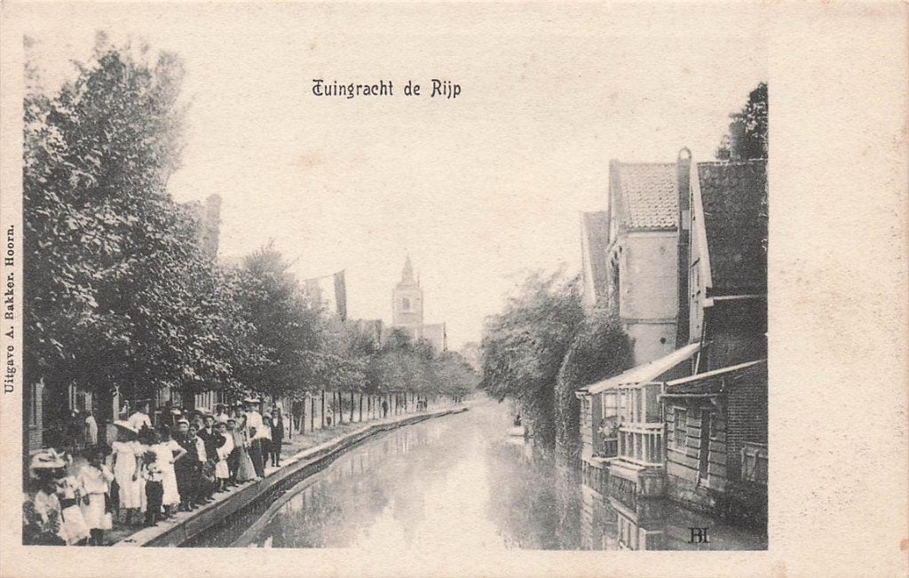 703-150-021 Tuingracht De Rijp, Verzenden, Voor 1920, Noord-Holland