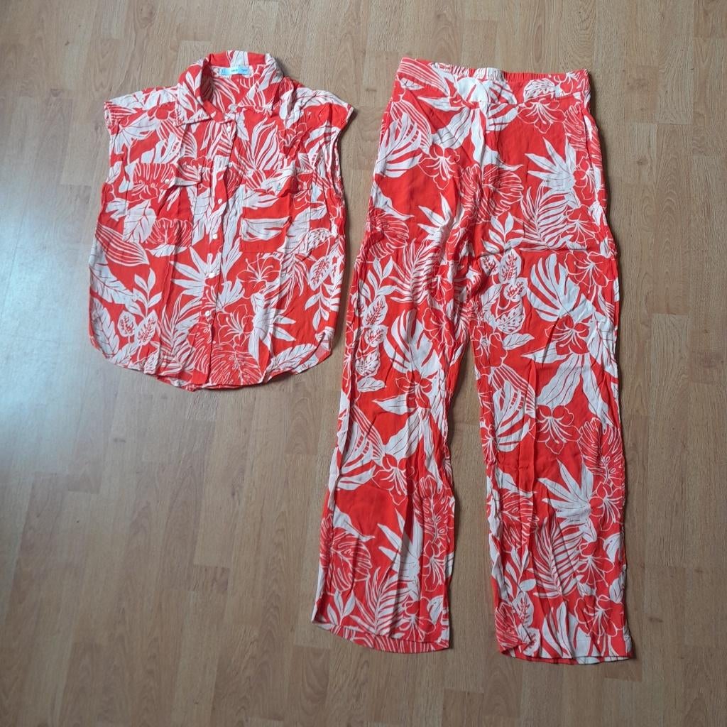 broek en top zomer Mango, YAS, Ipekyol Freequent maat M en L, Kleding | Dames, Dames-kledingpakketten, Zo goed als nieuw, Maat 38/40 (M)