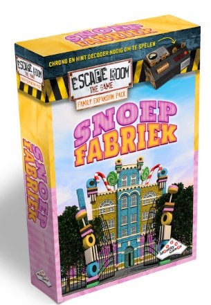 Escape Room The Game familie uitbr: Snoepfabriek - Nieuw -, Ophalen of Verzenden, Nieuw
