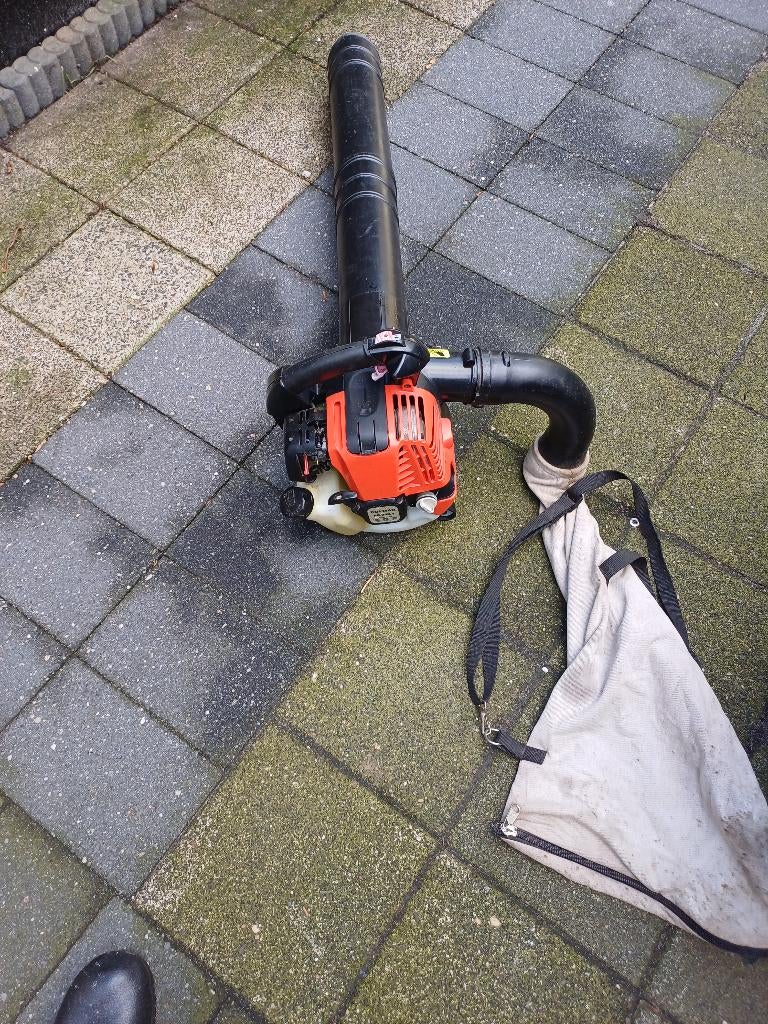 dolmar PB-250.4 bladblazer en zuiger, Ophalen, Benzine, Gebruikt, Met opvangzak