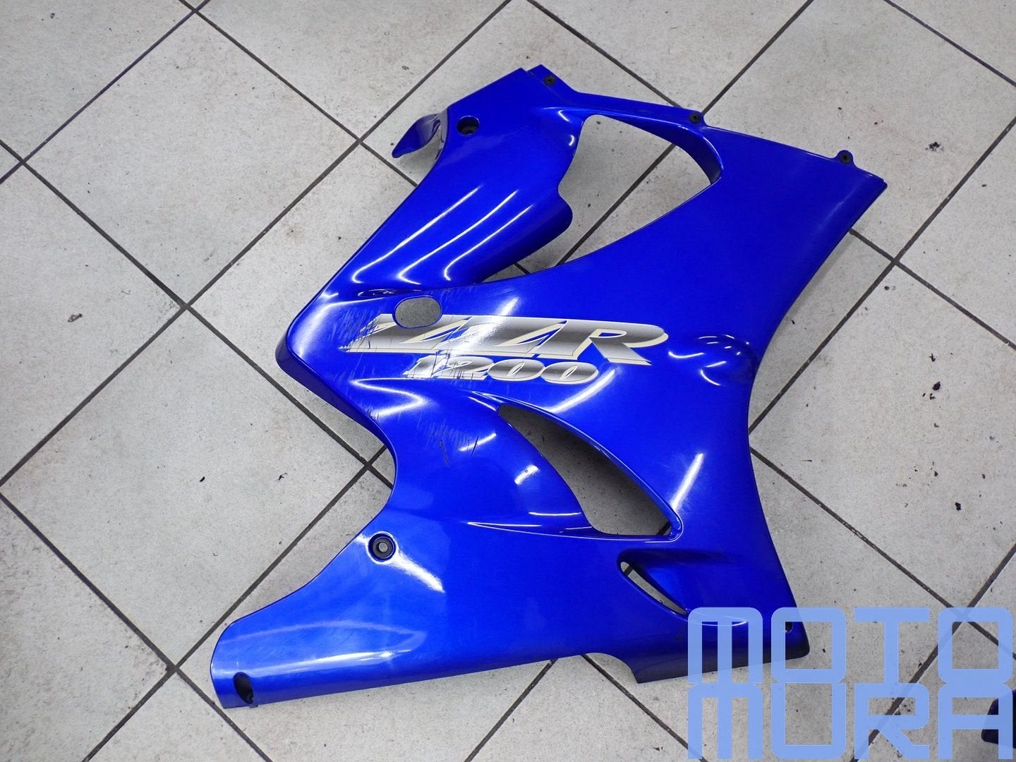 Kawasaki ZZR 1200 2002 - 2005 zijkuipdeel rechts ZZR1200 rec, Gebruikt, -, -, Ophalen of Verzenden