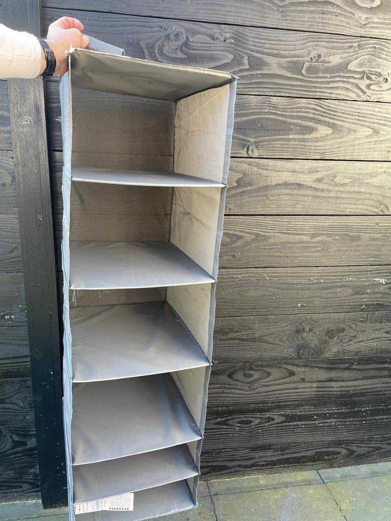 IKEA SKUBB Hangende Opberger met 6 Vakken - Grijs, Ophalen of Verzenden, Zo goed als nieuw