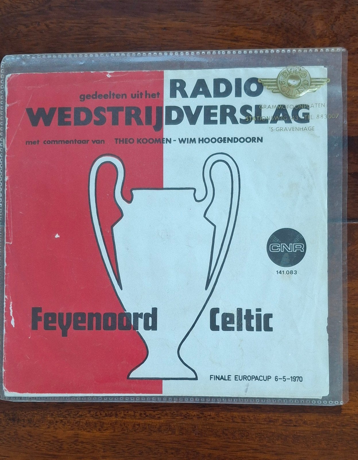 Feyenoord- Celtic 1970 Finale Europa cup., Ophalen of Verzenden