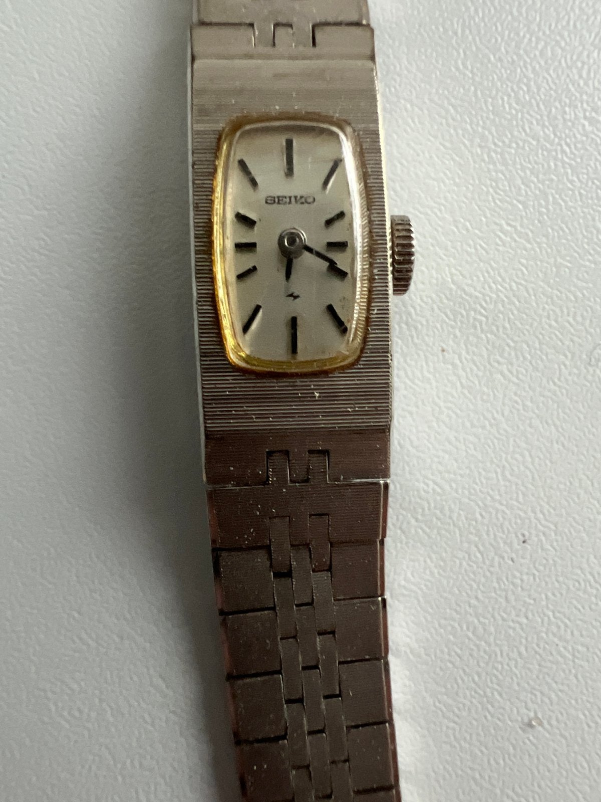 5 x Vintage Horloges, oa Seiko en Sharp, Seiko, Gebruikt, Staal, Polshorloge