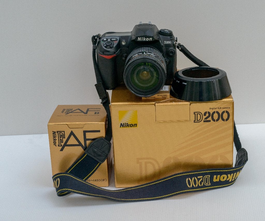Nikon D200, Gebruikt, Spiegelreflex, 10 Megapixel, Ophalen of Verzenden