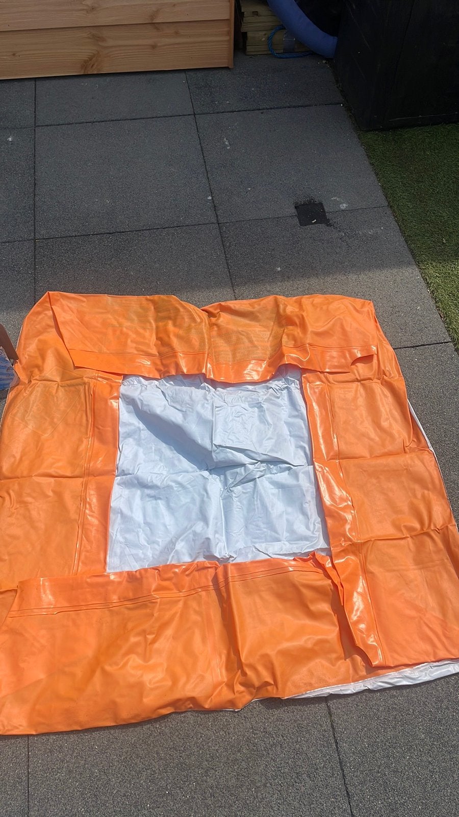 Zwembad., Ophalen, Gebruikt, Minder dan 80 cm, Vierkant
