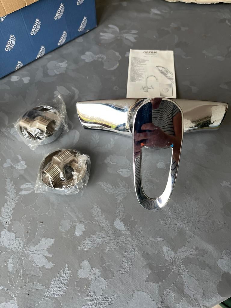 Grohe Europlus eengreeps douchekraan nieuw in doos, Ophalen of Verzenden, Nieuw, Chroom, Douche