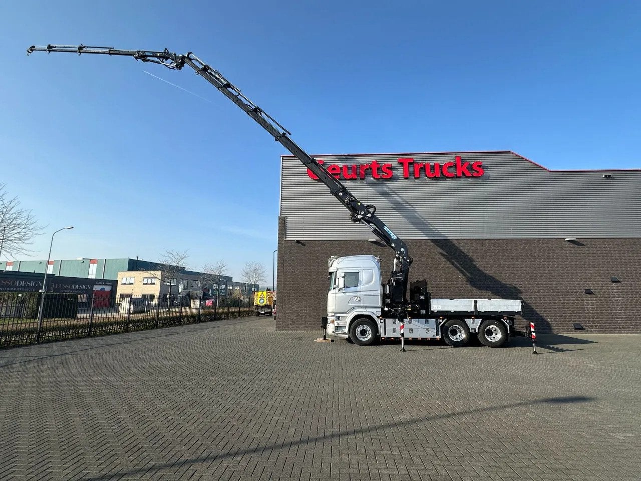 Scania R580 V8 6X4 TREKKER/TRACTOR/SZM MET EFFER 315/6S + JI, Automaat, Euro 6, Scania, Bedrijf