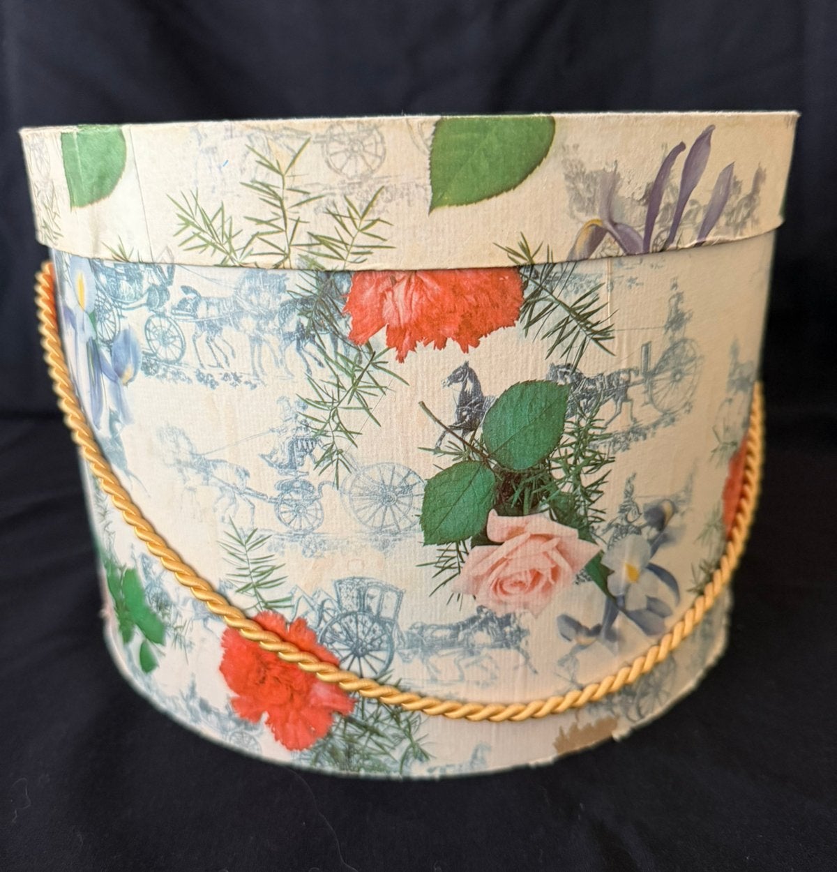 Antieke Hoedendoos gemerkt, Antiek en Kunst, Ophalen of Verzenden