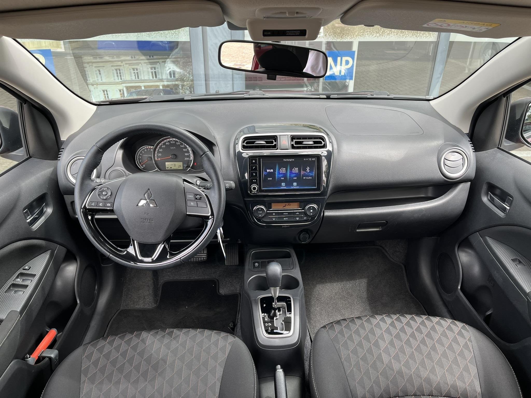 Mitsubishi Space Star 1.2 Dynamic Automaat | Achteruitrijcam, Stof, Gebruikt, Start-stop-systeem, Origineel Nederlands