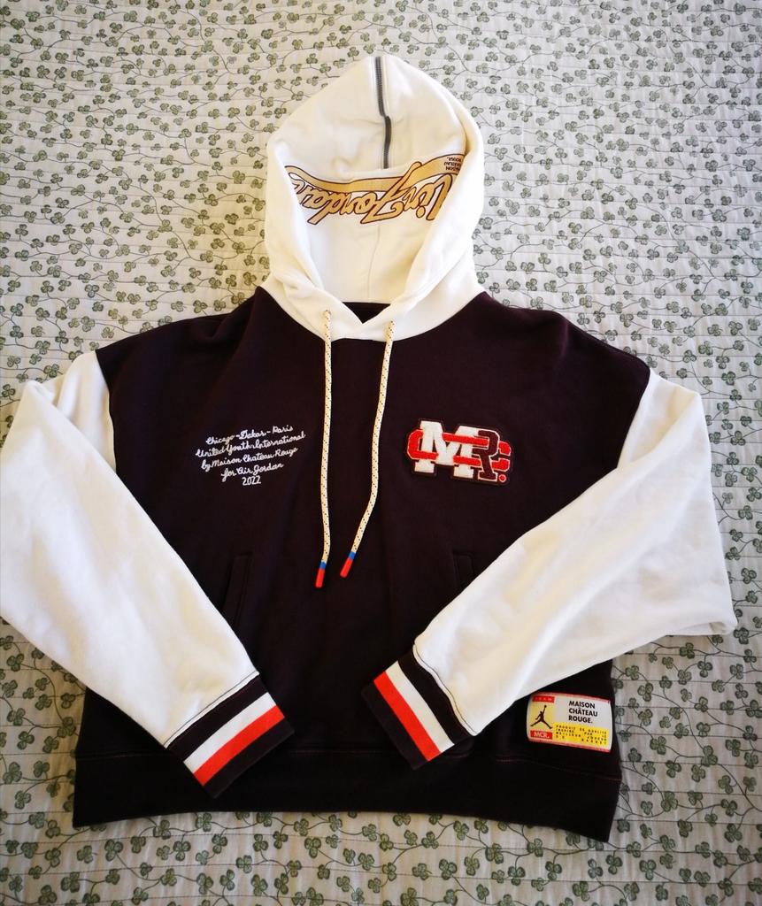 Nike Air Jordan dames hoodie sweater, maat XS / 34, Kleding | Dames, Nike Air Jordan, Bruin, Ophalen of Verzenden, Zo goed als nieuw