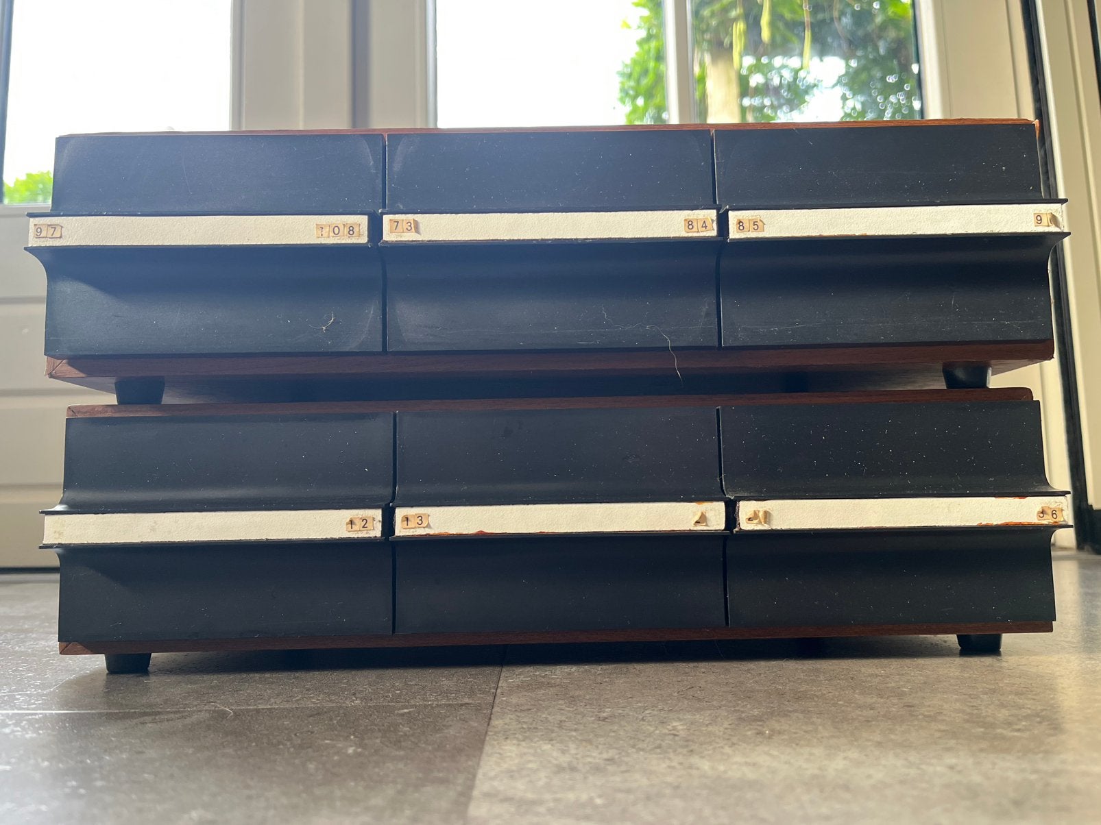 Opbergsysteem cassettebamdjes, Ophalen of Verzenden