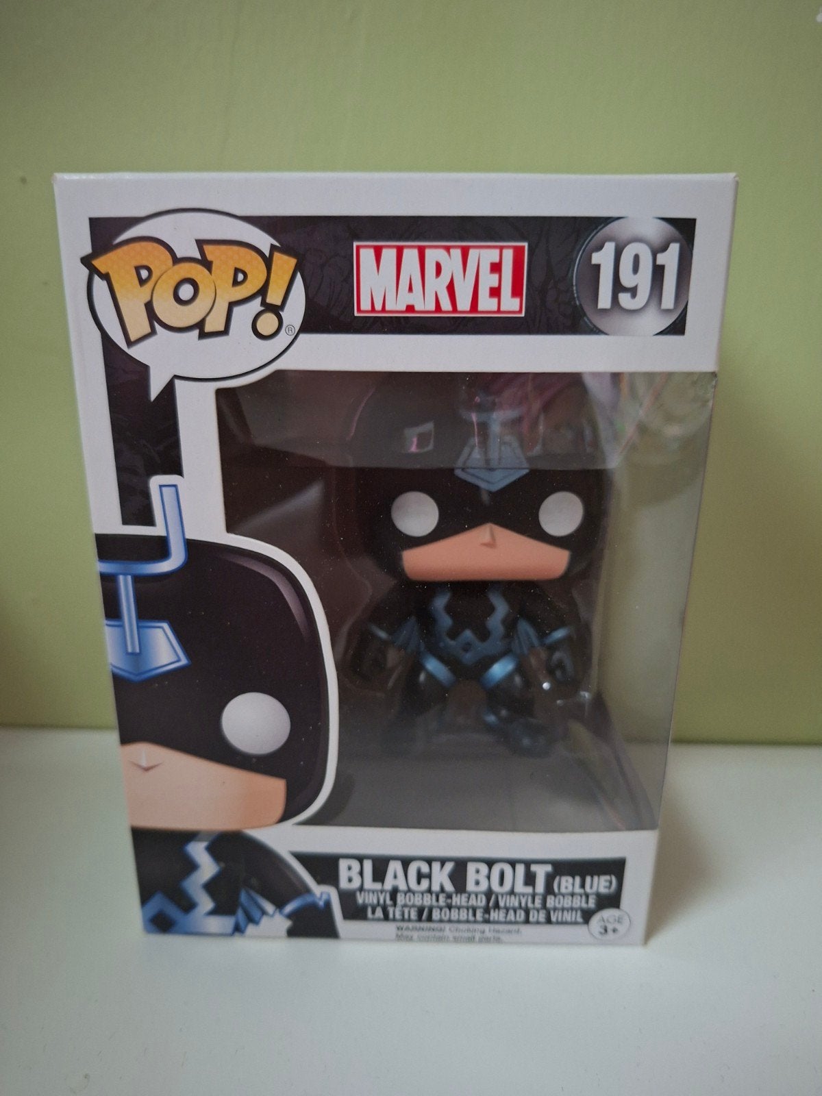 Funko Pop! Marvel Black Bolt (Blue) #191, Ophalen of Verzenden