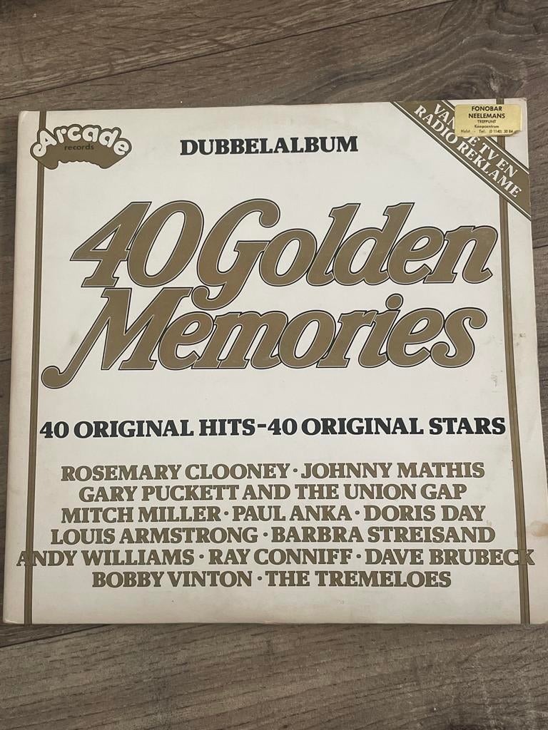 40 Golden Memories - Dubbelalbum (LP), Dubbel-LP, Ophalen of Verzenden, Gebruikt, 12 inch