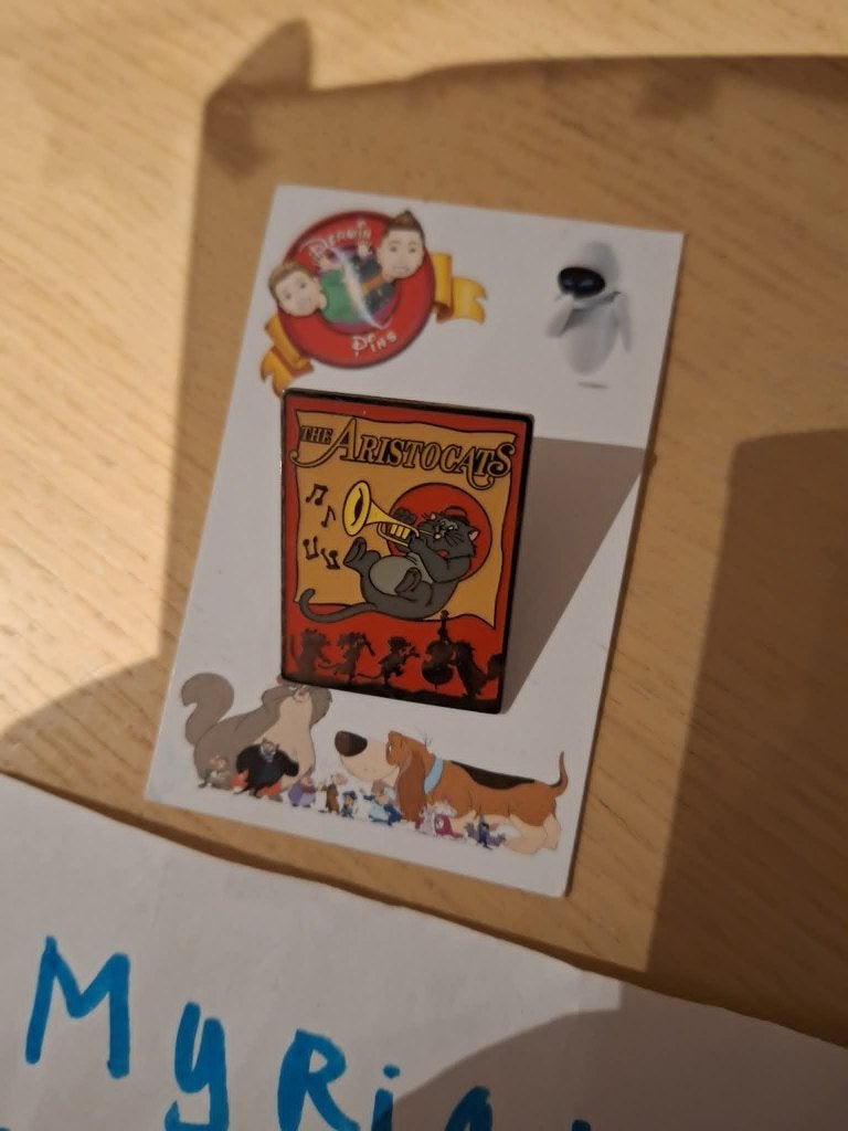 Disney The Aristocats pin, Verzamelen, Disney, Ophalen of Verzenden, Overige figuren, Overige typen