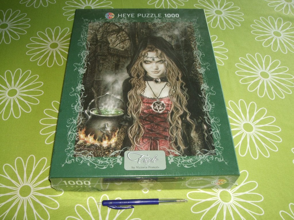 Nieuw in seal: Favole witch - Heye puzzel - 1000 stukjes, Ophalen of Verzenden, 500 t/m 1500 stukjes, Nieuw, Legpuzzel