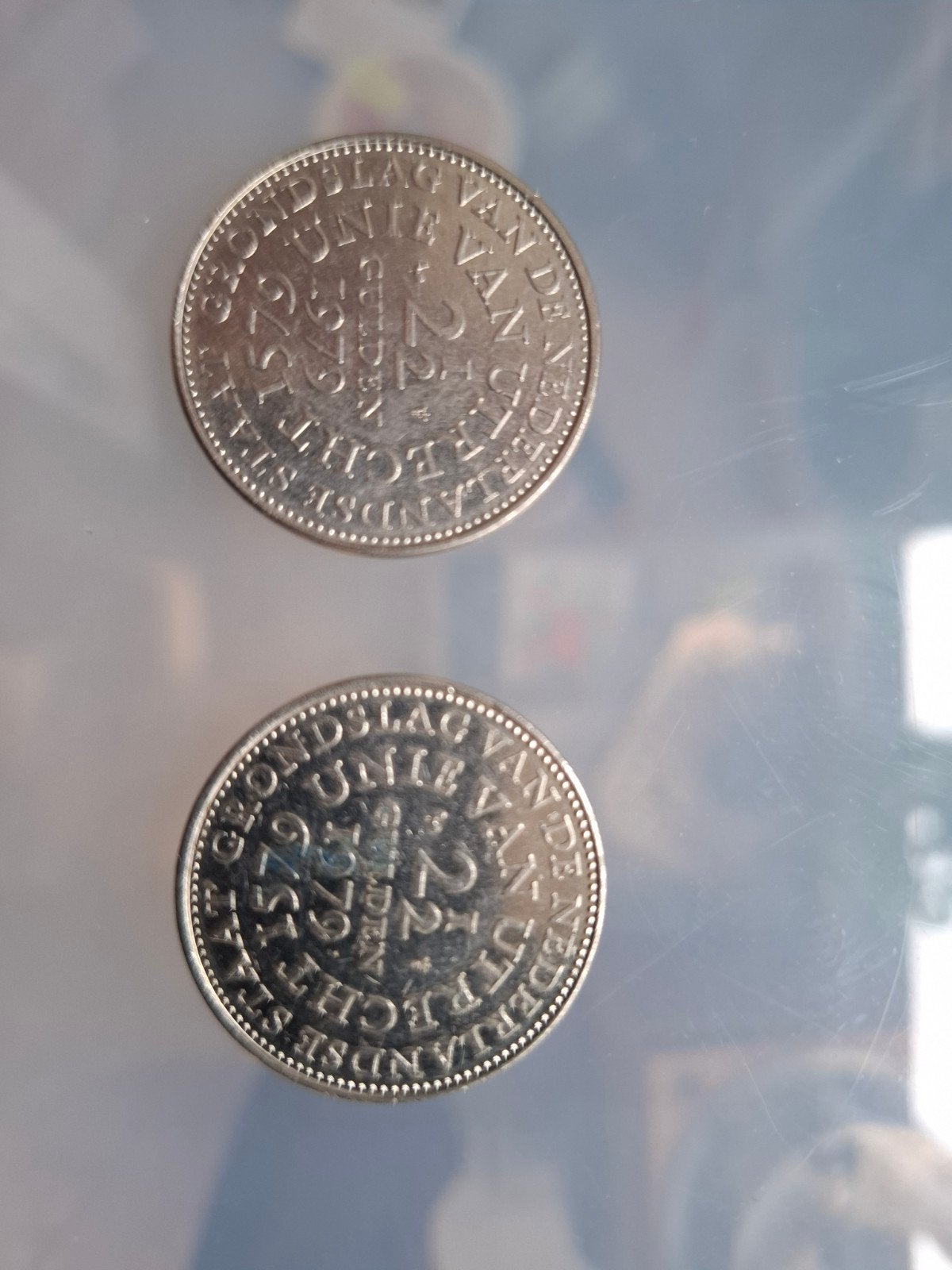 2x unie van Utrecht, Ophalen of Verzenden, Overige landen, 2 euro