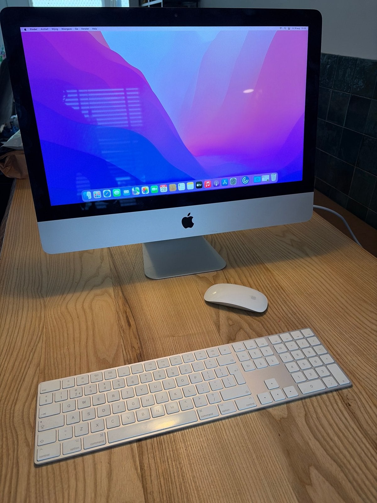 iMac 21.5-inch (Late 2015) - 8GB RAM, 250GB SSD, Ophalen, Gebruikt, 8 GB, SSD