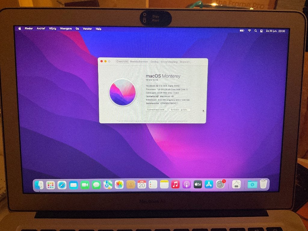 MacBook Air 13” - early 2015, Computers en Software, Apple Macbooks, Gebruikt, Qwerty, 8 GB, 13 inch