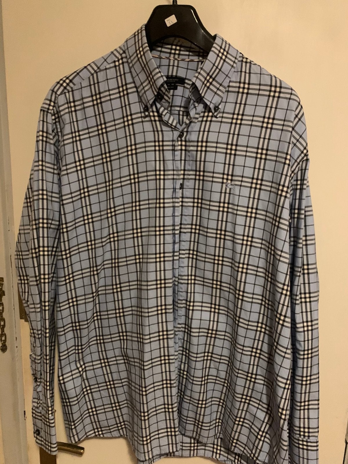 Burberry overhemd, Verzenden, Zo goed als nieuw, Overige halswijdtes