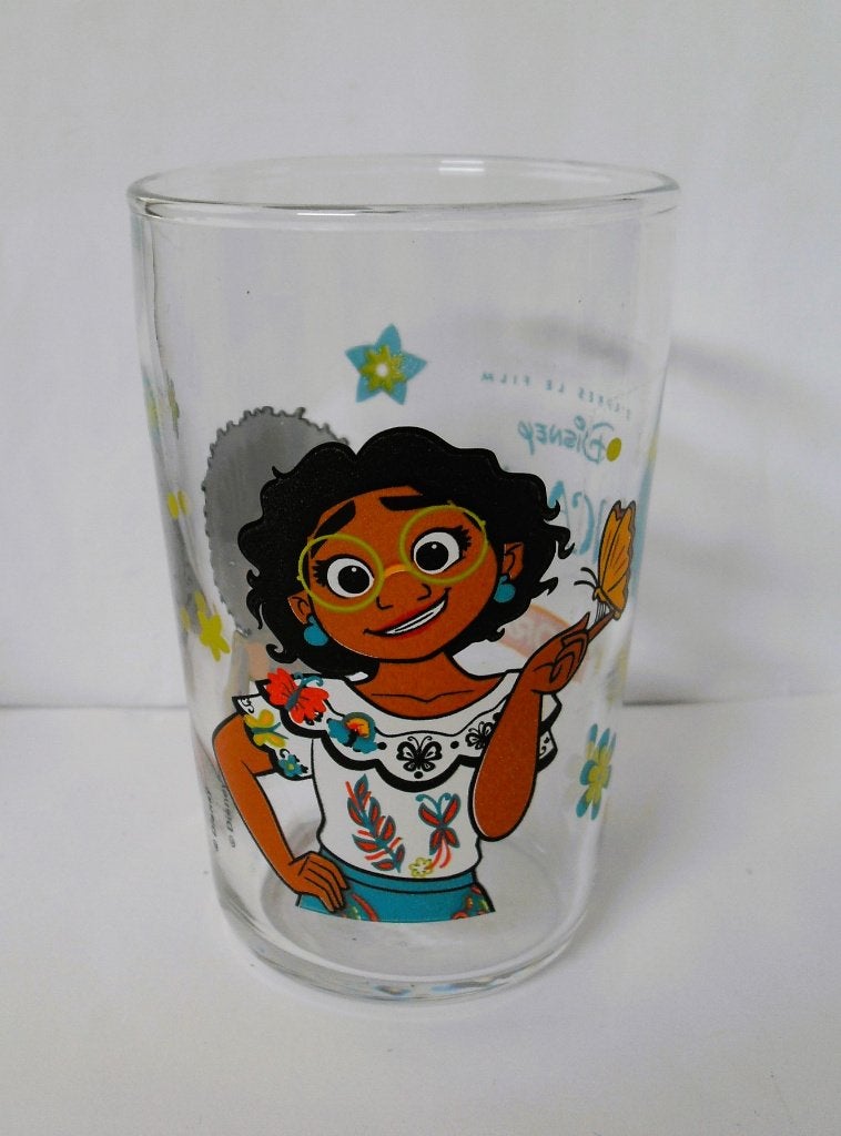 Disney Ecanto Glas Amora, Verzamelen, Ophalen of Verzenden, Overige figuren, Zo goed als nieuw, Servies