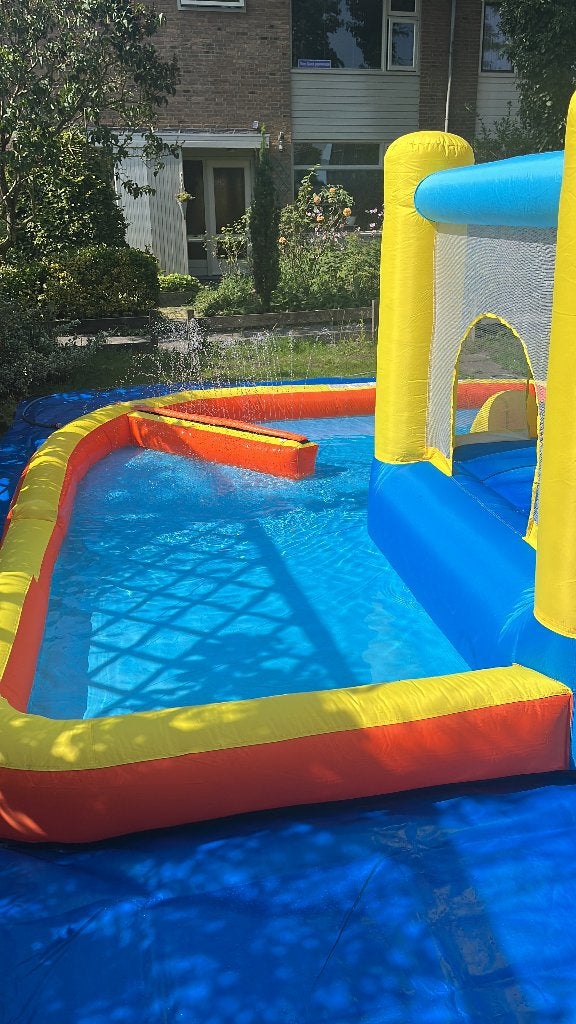 Springkussen met Waterbad te Huur | €80 p/dag, Ophalen, Nieuw, Overige