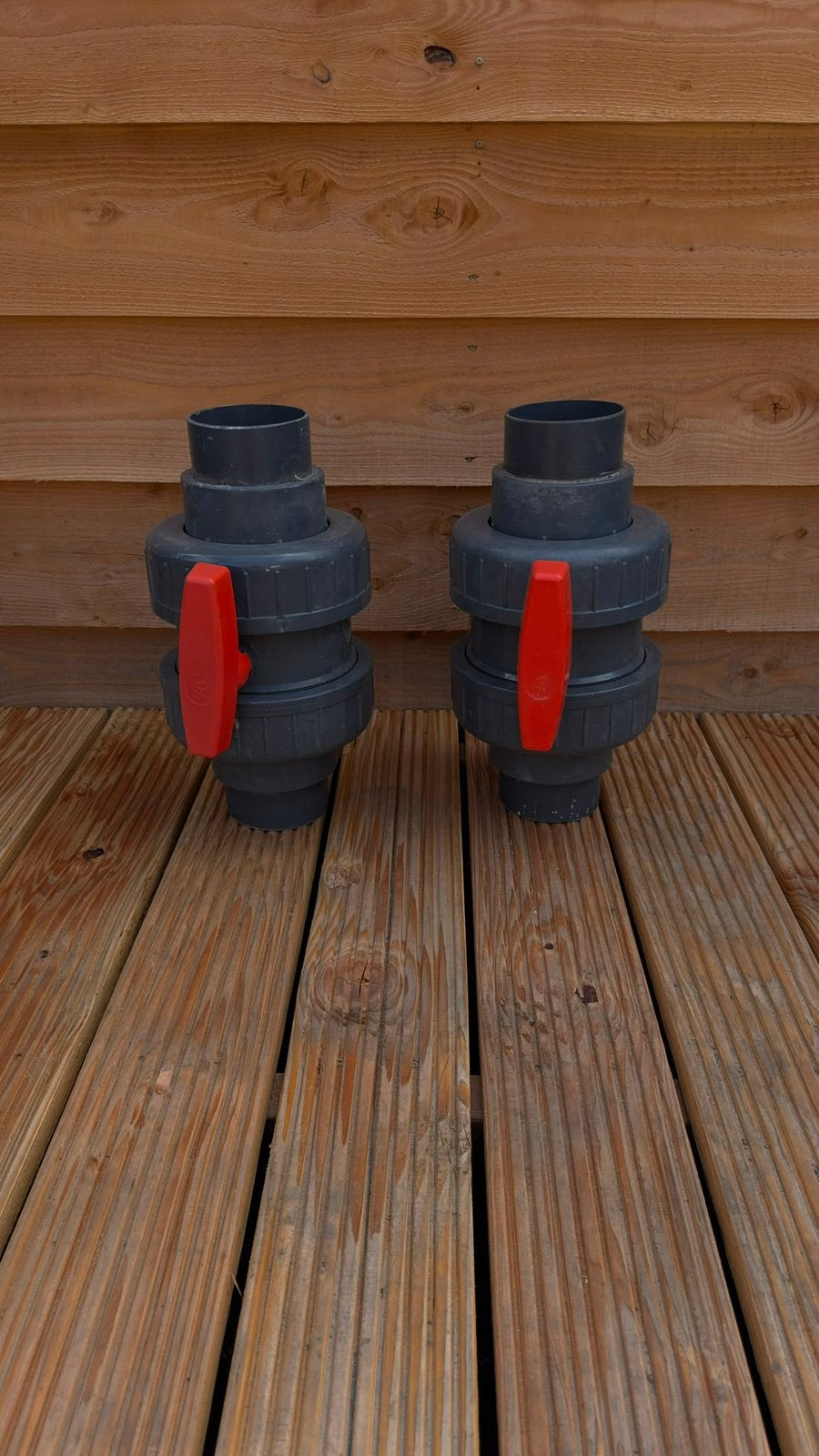 WEEKEND ACTIE: 2 originele VDL 110 mm kogelkranen, Ophalen, Zo goed als nieuw
