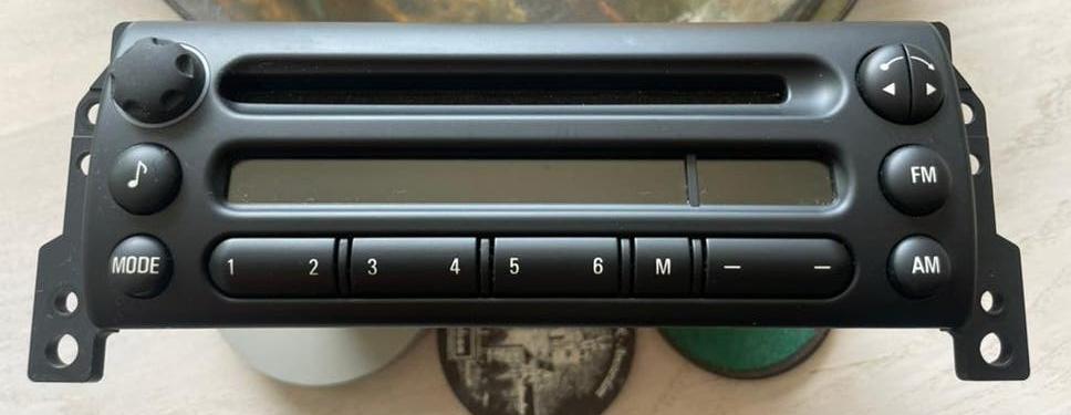 Youngtimer BMW autoradio / CD speler, Ophalen of Verzenden, Zo goed als nieuw
