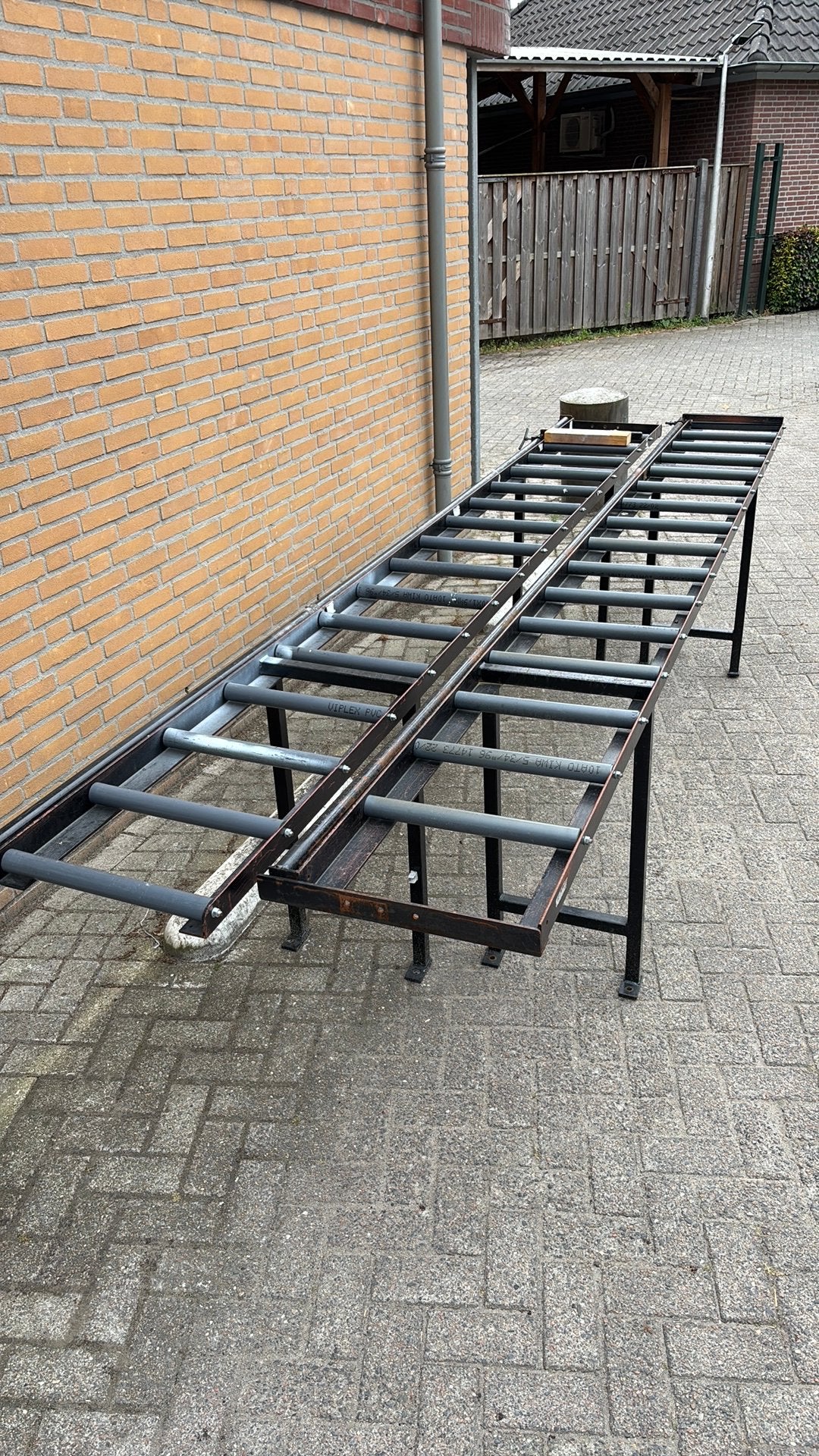 Rollerbaan zaagmachine 2x, Ophalen of Verzenden, Gebruikt