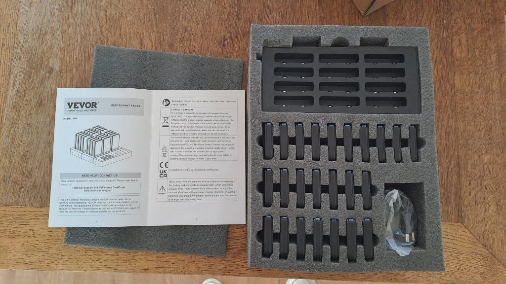 Oproepsysteem 24 piepers + docking station, Ophalen of Verzenden, Nieuw