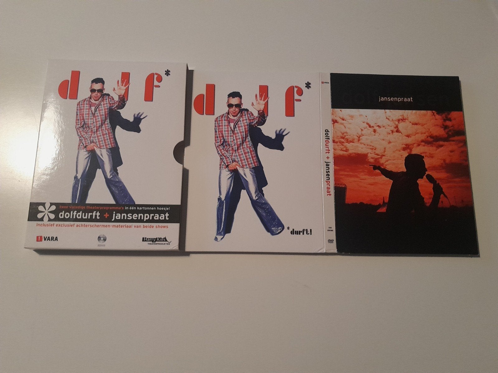 Dolf Jansen - Jansenspraat + Dolfdurft (2 DVD's), Stand-up of Theatershow, Overige artiesten, Alle leeftijden, Nederlands