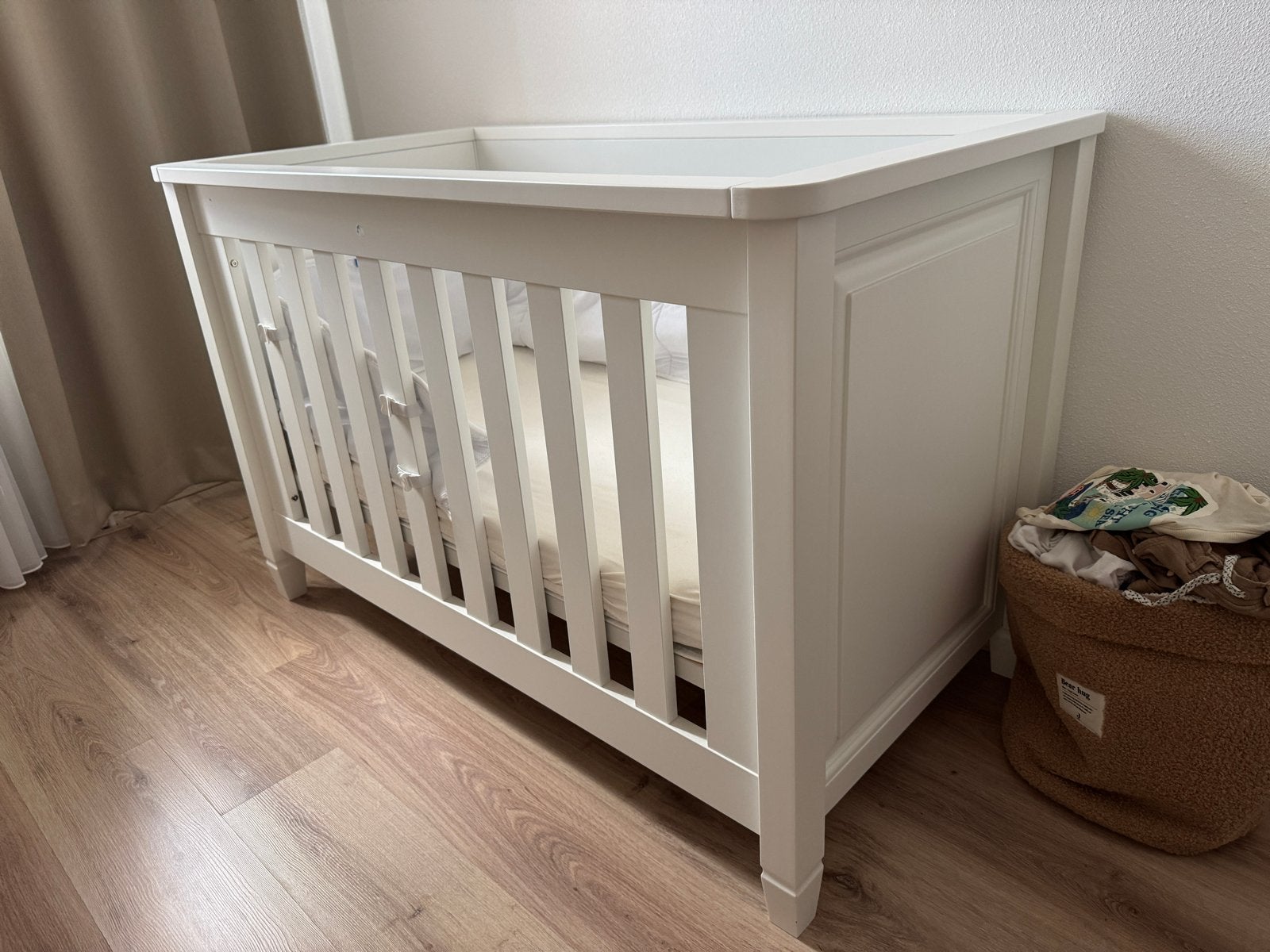 Wit Ledikant Marbella voor Baby of Peuter, Ophalen, Gebruikt, Ledikant