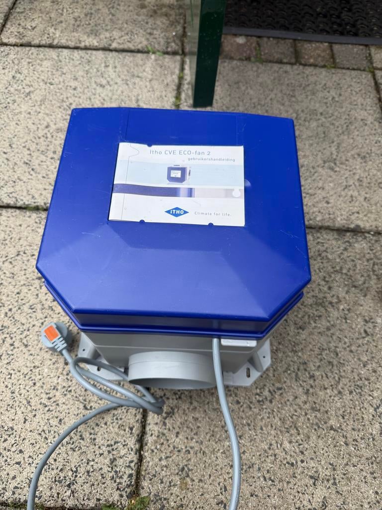 Itho Daalderop CVE afzuigbox met Perilex stekker, Ophalen of Verzenden, Gebruikt, Afzuiger