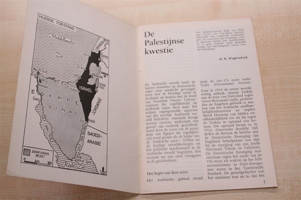 De Palestijnse kwestie [1970] — St. Ivio, Ophalen of Verzenden, Gelezen, Europa