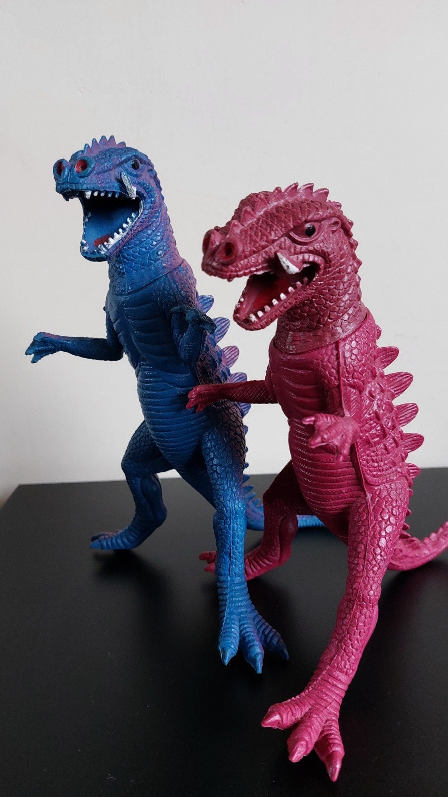 Vintage Dor Mei Dinosaurus Speelgoed Set - jaren 80, Kinderen en Baby's, Ophalen, Zo goed als nieuw
