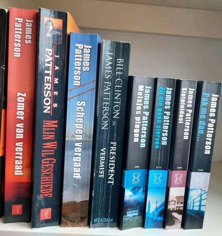 20 James Patterson boeken. Samen of los te koop, Ophalen of Verzenden
