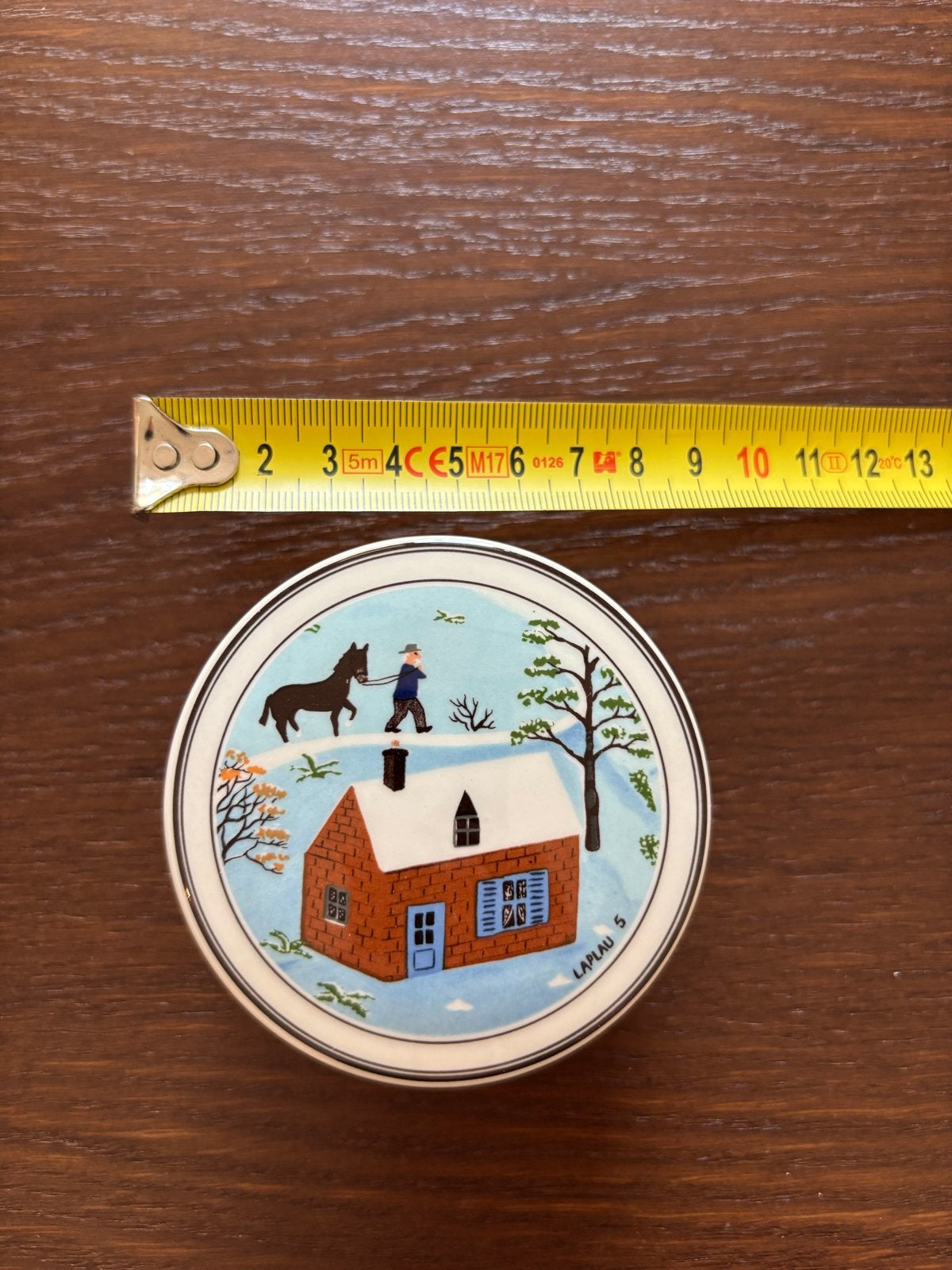 Villeroy & Boch Design Naif Porseleinen Doosje Wintertaferee, Ophalen of Verzenden