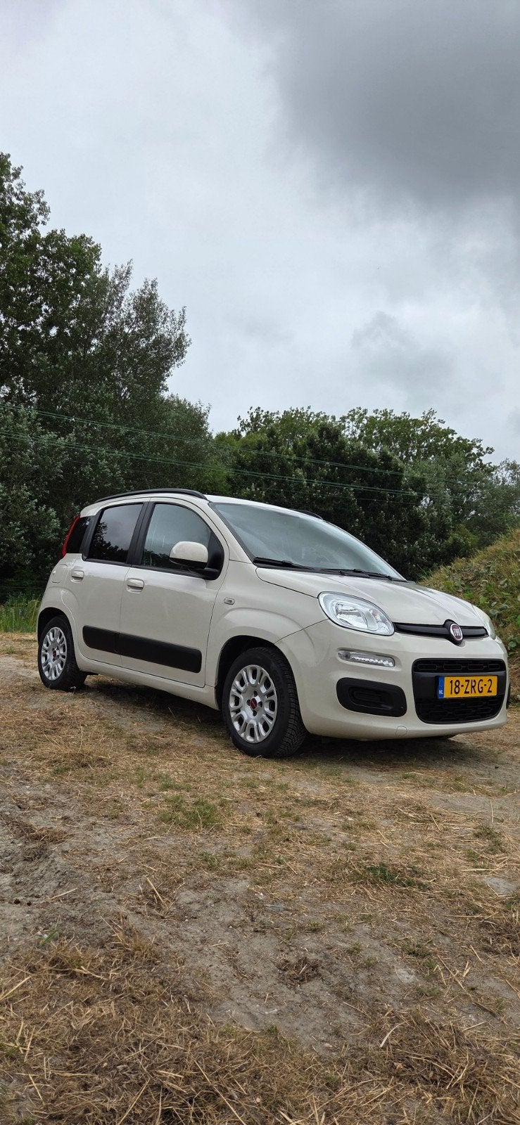 Fiat Panda 0.9 Twinair 48KW 2013 Beige, Auto's, Euro 5, Stof, Panda, 400 kg