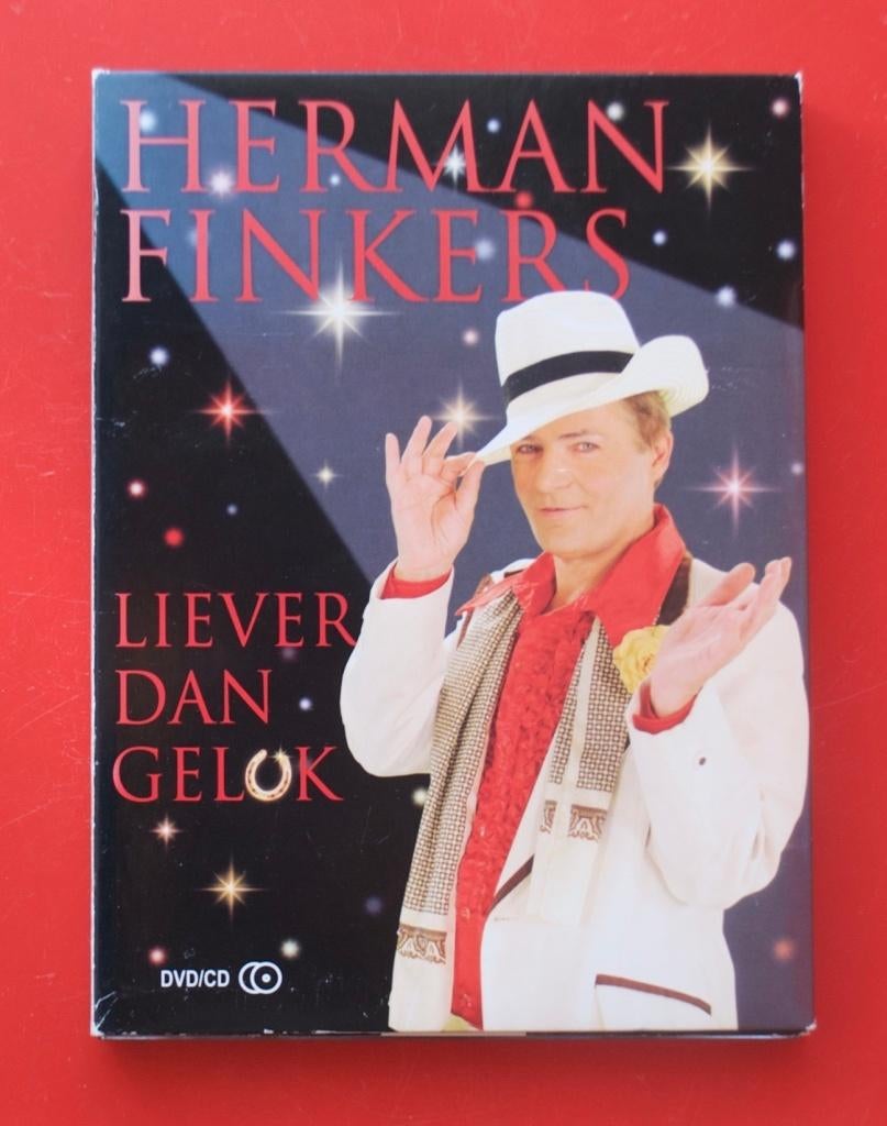cd + dvd Herman Finkers Liever dan geluk mmv Daniel Lohues, Cd's en Dvd's, Alle leeftijden, Ophalen of Verzenden, Gebruikt, Muziek en Concerten