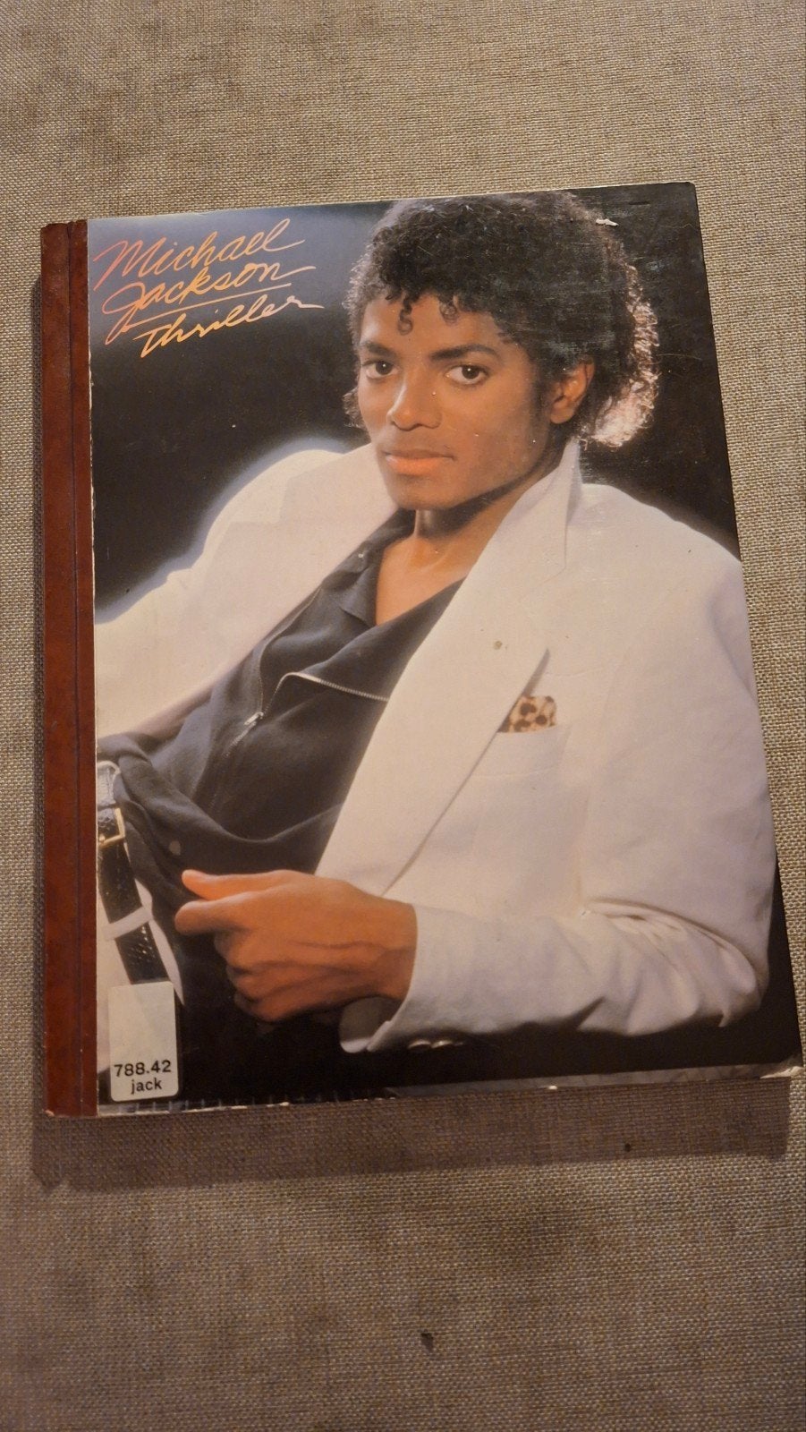 Thriller muziekboek, Verzamelen, Ophalen of Verzenden, Gebruikt, Overige typen